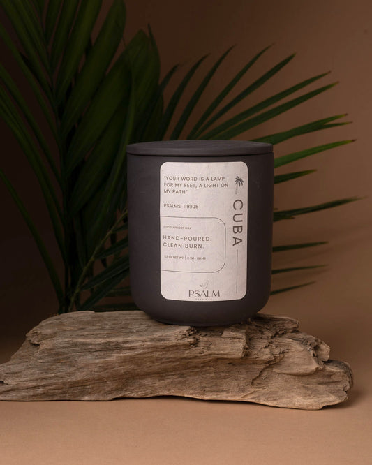 Cuba - 11.5 oz Coconut-Apricot wax Candle